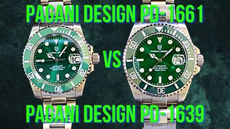 rolex submariner vs pagani design|Pagani pd 1661 vs Rolex.